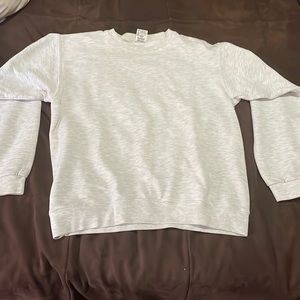 White Vintage Cotton Deluxe Sweatshirt